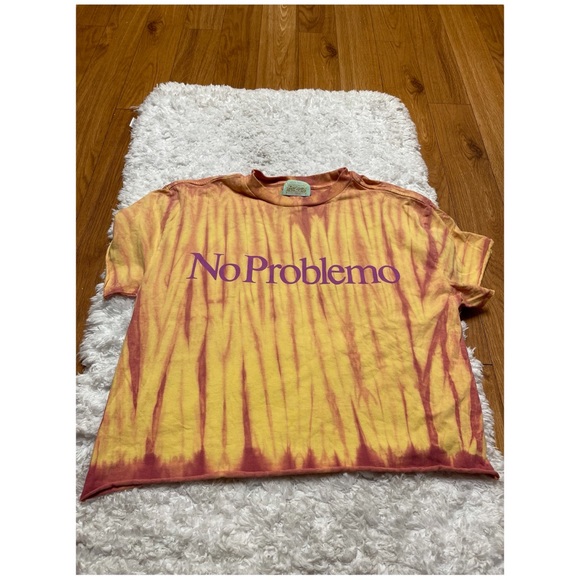 aries Tops - ARIES NO PROBLEMO TIE DYE T-SHIRT